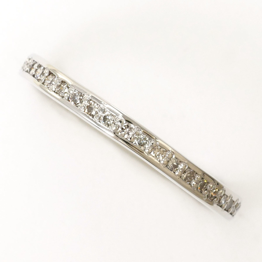 VINTAGE Silver Diamond Ring